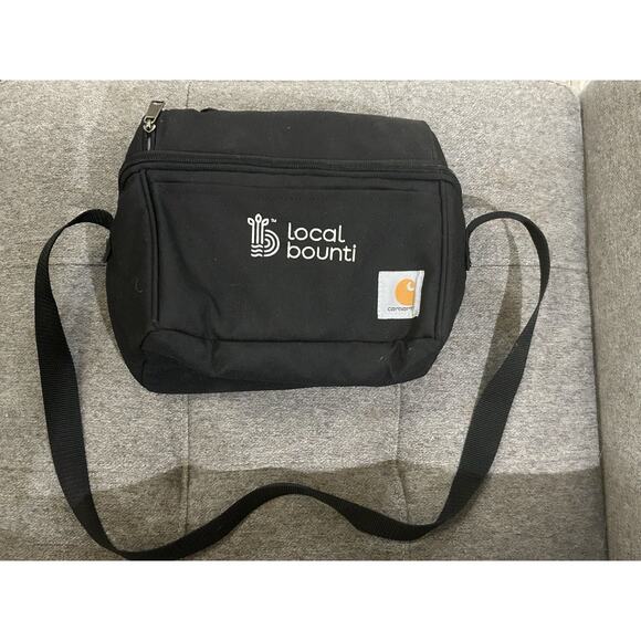Carhartt Black Two Compartment Lunch Cooler - Picture 1 of 7